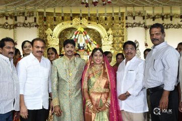 Celebs at C Kalyan Son Wedding Reception